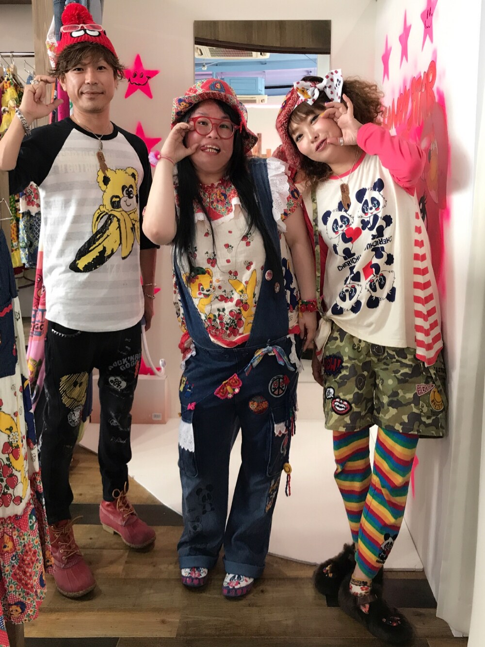 「chummy's maket、cherichu❤︎、crazy gogo‼︎」｜「chummy's maket cherichu❤︎のアイテム（サロペット/オーバーオール、ブルー系）」を使った、ミタ♪さん（レディース・152cm）の夏コーディネートの1枚目の写真