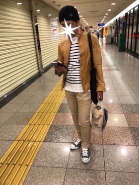 「TCSS（ティーシーエスエス）のアイテム」を使った、TORUさん（メンズ・167cm）の春コーディネート