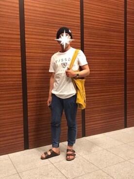 「VISSLA（ヴィスラ）のアイテム」を使った、TORUさん（メンズ・167cm）の夏コーディネート