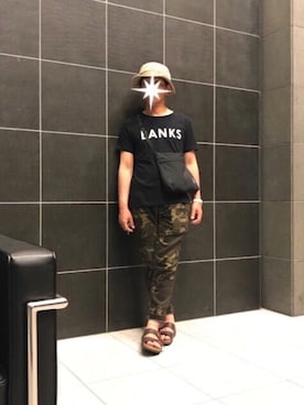 「THE DAY（ザデイ）のアイテム」を使った、TORUさん（メンズ・167cm）の夏コーディネート