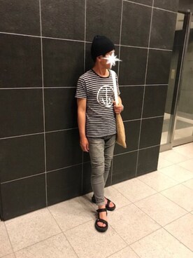 「CAPTAIN FIN（キャプテンフィン）のアイテム」を使った、TORUさん（メンズ・167cm）の夏コーディネート