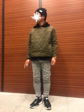 「orcival」｜「アイテム（ブルゾン）」を使った、TORUさん（メンズ・167cm）の春コーディネート