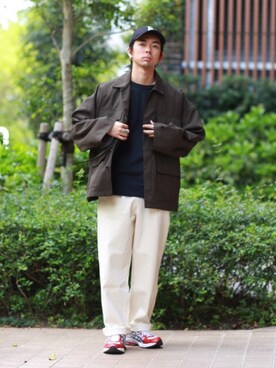 「URBAN RESEARCH Sonny Label（アーバンリサーチサニーレーベル）のアイテム（その他）」を使った、マルヤマ　さん（メンズ・171cm）の春コーディネート