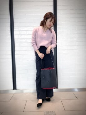 ヤマサキナナさん（レディース・160cm）の秋コーディネート