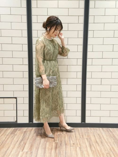 結婚式 服装 春