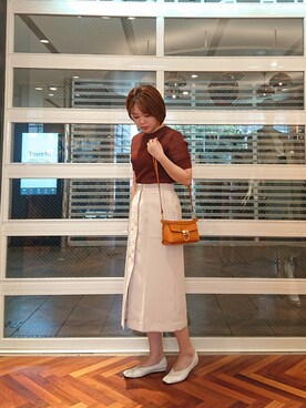 ヤマサキナナさん(レディース・160cm)の春コーディネート
