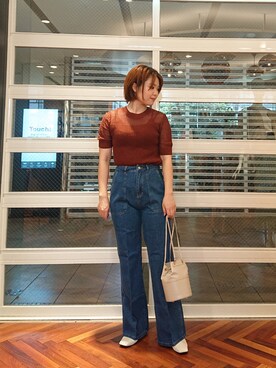 ヤマサキナナさん(レディース・160cm)の春コーディネート