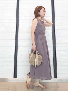 ヤマサキナナさん（レディース・160cm）の夏コーディネート