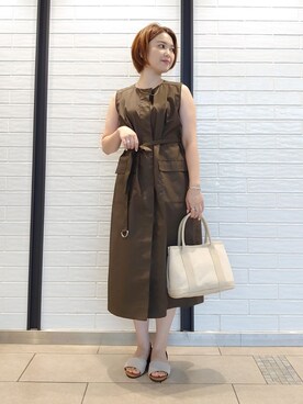 ヤマサキナナさん（レディース・160cm）の夏コーディネート