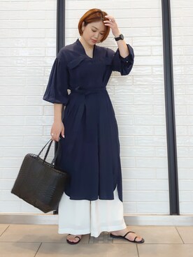 ヤマサキナナさん(レディース・160cm)の夏コーディネート