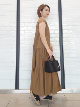 ヤマサキナナさん（レディース・160cm）の夏コーディネート