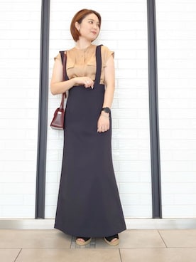 ヤマサキナナさん（レディース・160cm）の夏コーディネート