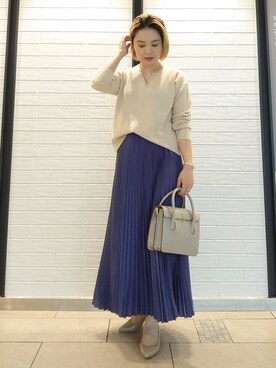 ヤマサキナナさん（レディース・160cm）の秋コーディネート