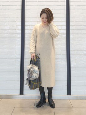 ヤマサキナナさん(レディース・160cm)の秋コーディネート