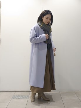 ヤマサキナナさん(レディース・160cm)の冬コーディネート