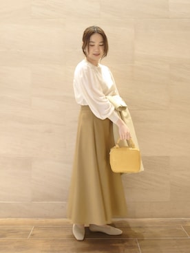 ヤマサキナナさん（レディース・160cm）の冬コーディネート