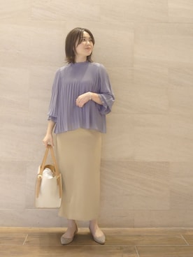 ヤマサキナナさん（レディース・160cm）の春コーディネート