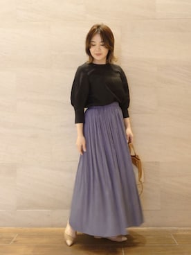 ヤマサキナナさん（レディース・160cm）の春コーディネート