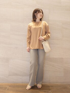 ヤマサキナナさん(レディース・160cm)の春コーディネート