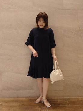 ヤマサキナナさん（レディース・160cm）の春コーディネート