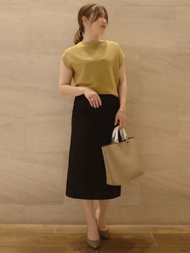 ヤマサキナナさん（レディース・160cm）の春コーディネート