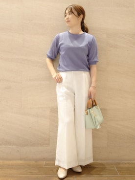 ヤマサキナナさん（レディース・160cm）の春コーディネート