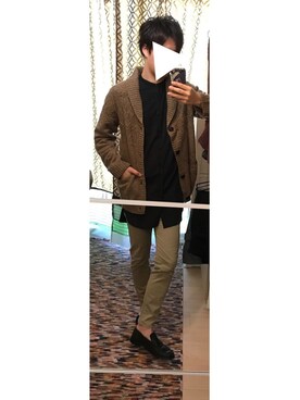 「モダール」｜harinさん（メンズ・177cm）の秋コーディネート