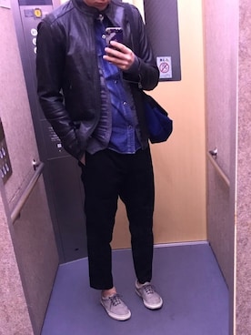 harinさん（メンズ・177cm）の秋コーディネート