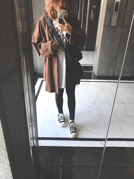 シンディさん（レディース・152cm）の秋コーディネート