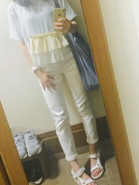 もげさん（レディース・162cm）の夏コーディネート