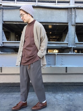 YUKIさん（メンズ・164cm）の冬コーディネート