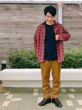 YUKIさん（メンズ・164cm）の冬コーディネート