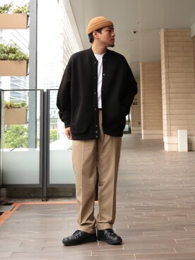 「JOINT WORKS（ジョイントワークス）のアイテム（ジャケット/アウター）」を使った、yukiさん（メンズ・181cm）の秋コーディネート