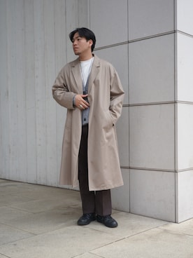 「JOINT WORKS（ジョイントワークス）のアイテム（ジャケット/アウター）」を使った、yukiさん（メンズ・181cm）の冬コーディネート
