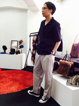 「CONVERSE（コンバース）のCONVERSE コンバース ジャック パーセル / JACK PURCEL（スニーカー）」を使った、きいちさん（メンズ・180cm）の春コーディネート