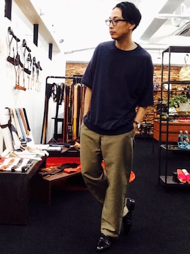 きいちさん（メンズ・180cm）の夏コーディネート