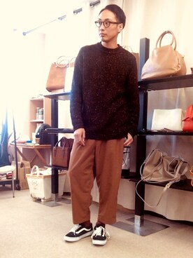 きいちさん（メンズ・180cm）の秋コーディネート