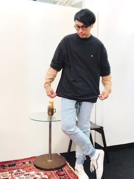 きいちさん（メンズ・180cm）の春コーディネート