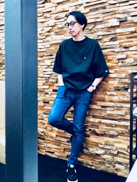 きいちさん（メンズ・180cm）の春コーディネート