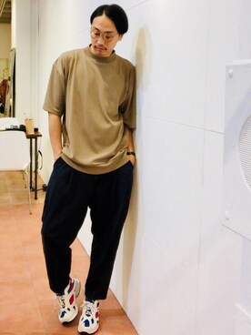 きいちさん（メンズ・180cm）の秋コーディネート