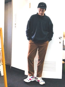 きいちさん（メンズ・180cm）の秋コーディネート