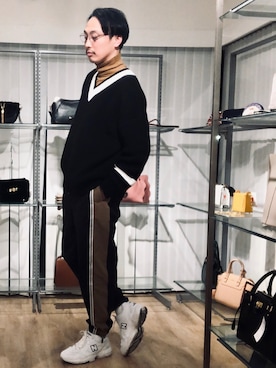 きいちさん(メンズ・180cm)の冬コーディネート