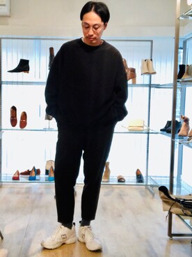 きいちさん（メンズ・180cm）の冬コーディネート