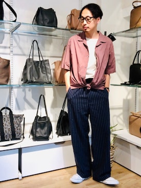 きいちさん（メンズ・180cm）の夏コーディネート