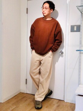 きいちさん（メンズ・180cm）の冬コーディネート