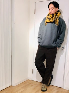 きいちさん（メンズ・180cm）の冬コーディネート
