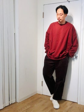 きいちさん（メンズ・180cm）の冬コーディネート