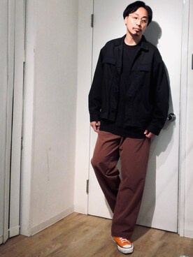 MONKEY TIME（モンキータイム）の「＜monkey time＞ TW TWILL CROPPED
