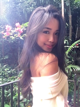 「summer」｜「アイテム（ファンデーション）」を使った、Hannah さん（レディース・155cm）の春コーディネート