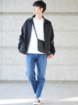 Fujino Masaruさん（メンズ・181cm）の春コーディネート